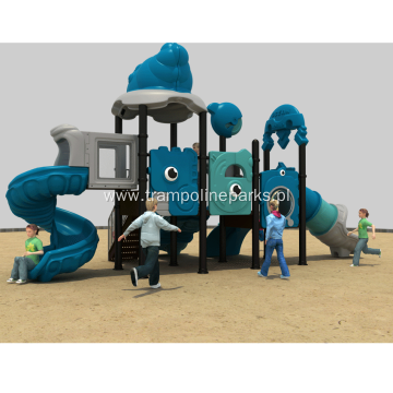 Outdoor Recreational Playground Play Structure